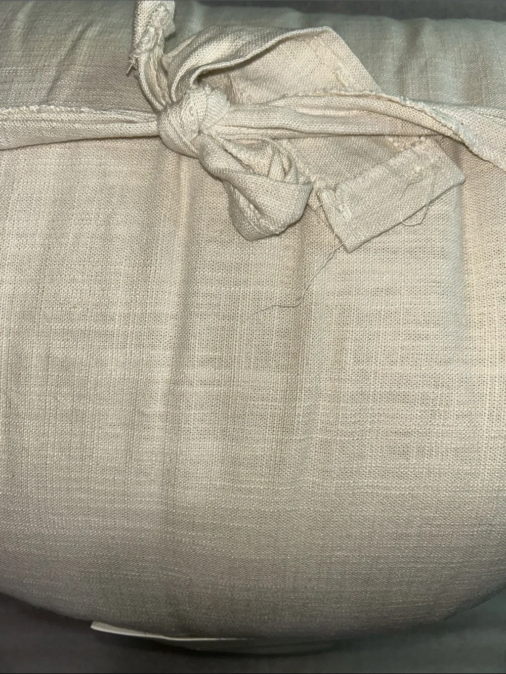 Casaluna F/Q Heavyweight Linen Blend Comforter Set in Natural